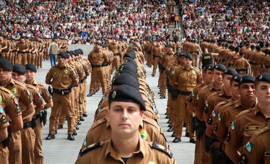 Após concurso histórico, Macrorregião de Curitiba ganha 1.452 policiais militares