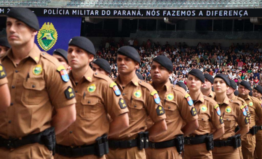 Após concurso histórico, Macrorregião de Curitiba ganha 1.452 policiais militares