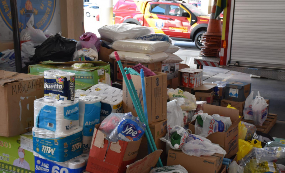 Campanha de solidariedade do Paraná arrecada 22 mil itens para o Rio Grande do Sul