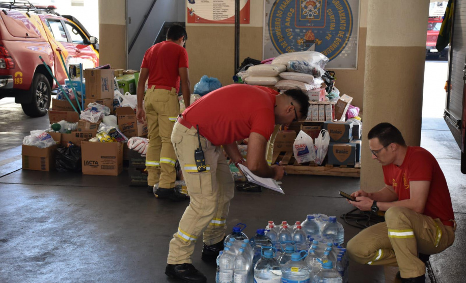 Campanha de solidariedade do Paraná arrecada 22 mil itens para o Rio Grande do Sul