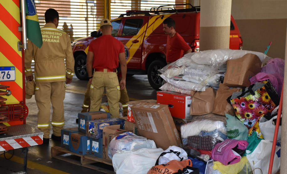 Campanha de solidariedade do Paraná arrecada 22 mil itens para o Rio Grande do Sul