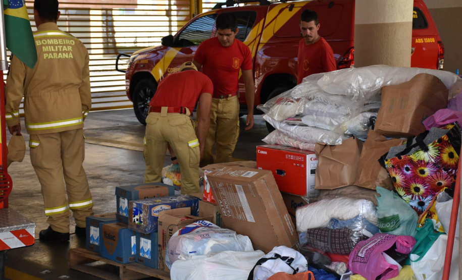 Campanha de solidariedade do Paraná arrecada 22 mil itens para o Rio Grande do Sul