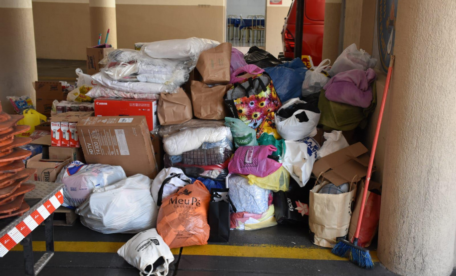 Campanha de solidariedade do Paraná arrecada 22 mil itens para o Rio Grande do Sul