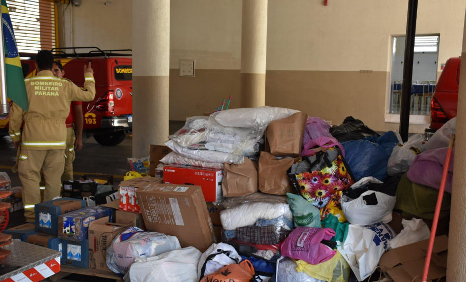Campanha de solidariedade do Paraná arrecada 22 mil itens para o Rio Grande do Sul