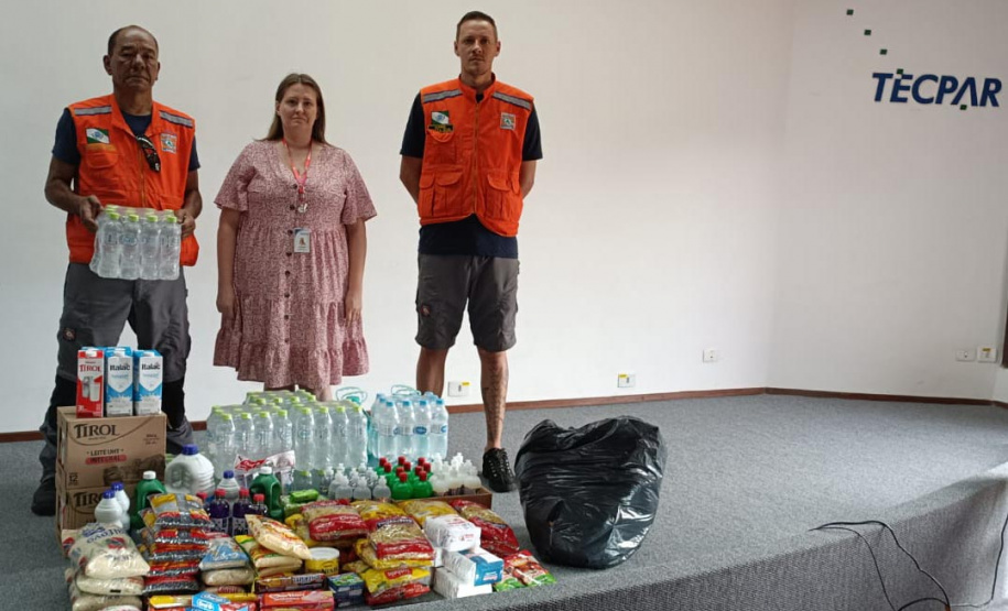 Campanha de solidariedade do Paraná arrecada 22 mil itens para o Rio Grande do Sul