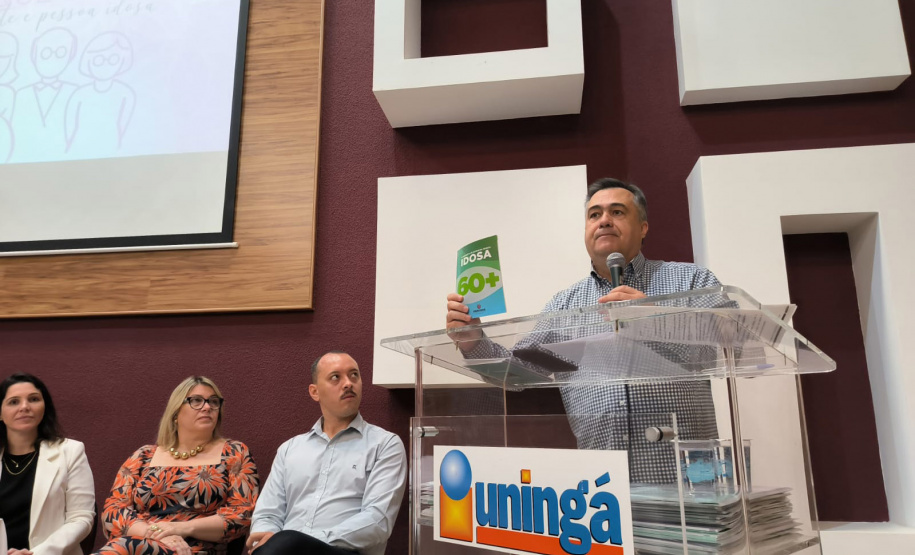 O secretário de Estado da Saúde, Beto Preto, participou, na manhã desta sexta-feira (22), do lançamento da caderneta da saúde em Maringá