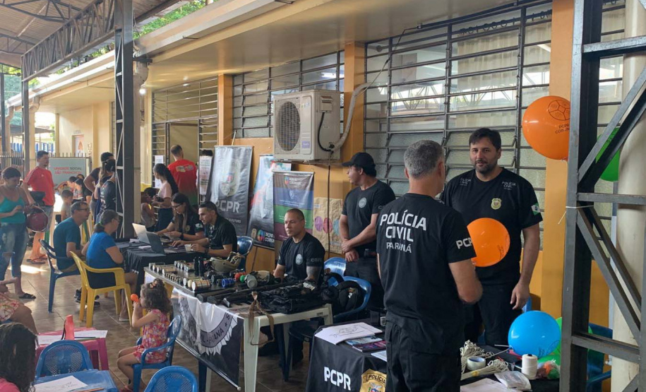 PCPR na Comunidade leva serviços de polícia judiciária para mais de 350 pessoas em Toledo