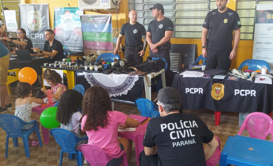 PCPR na Comunidade leva serviços de polícia judiciária para mais de 350 pessoas em Toledo