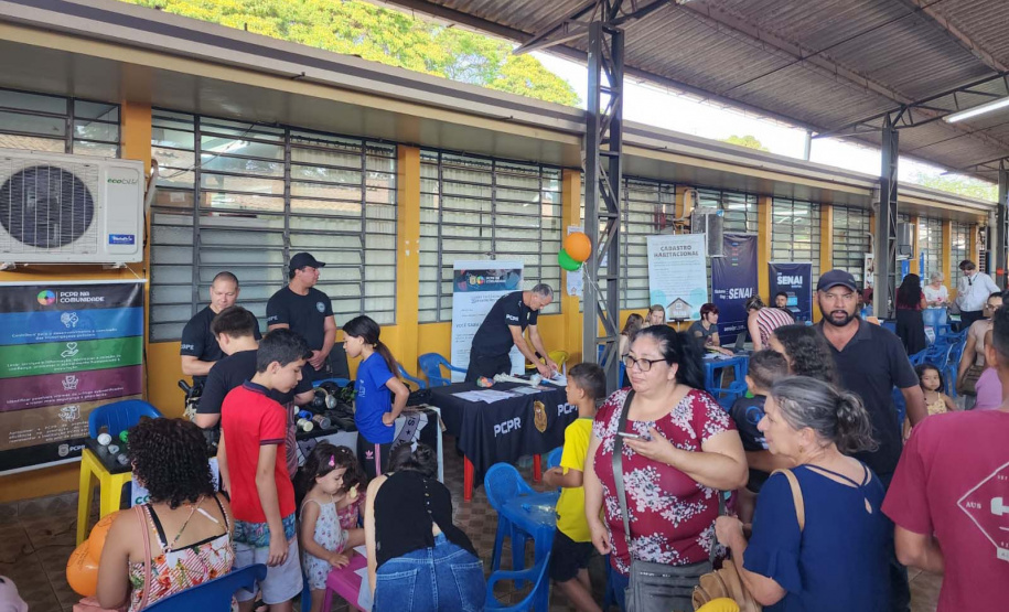 PCPR na Comunidade leva serviços de polícia judiciária para mais de 350 pessoas em Toledo