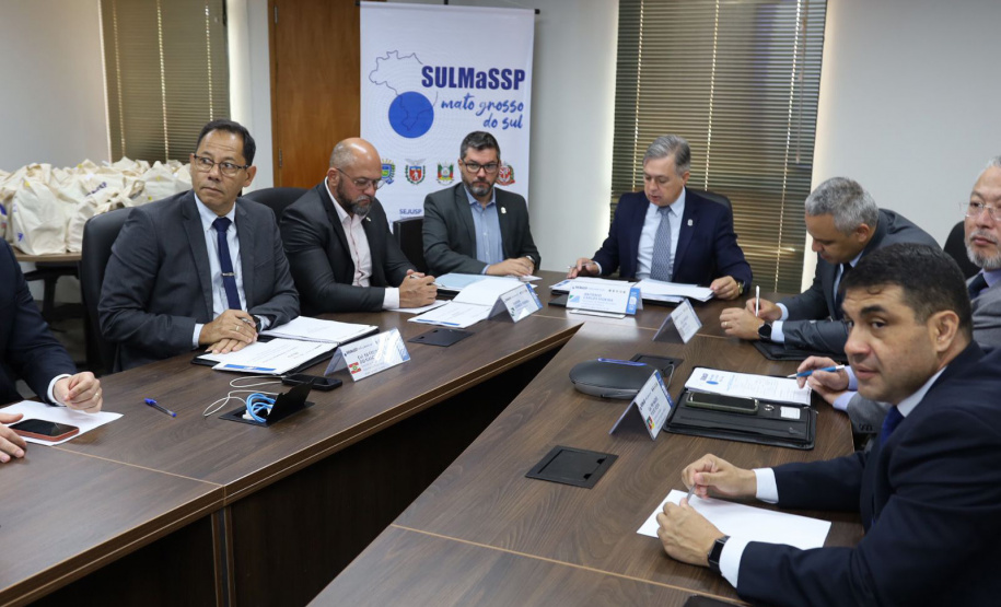 Secretário da Segurança participa da 3º edição do SULMaSSP em Mato Grosso do Sul