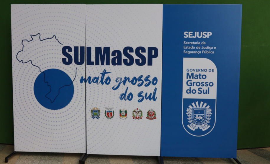 Secretário da Segurança participa da 3º edição do SULMaSSP em Mato Grosso do Sul