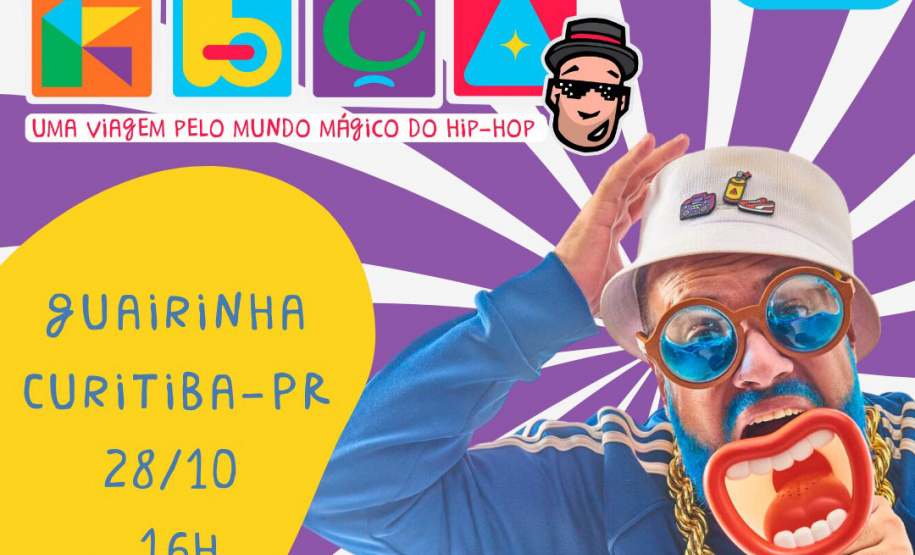 Espetáculo “Abrakbça” une hip-hop e universo lúdico para crianças no Guairinha