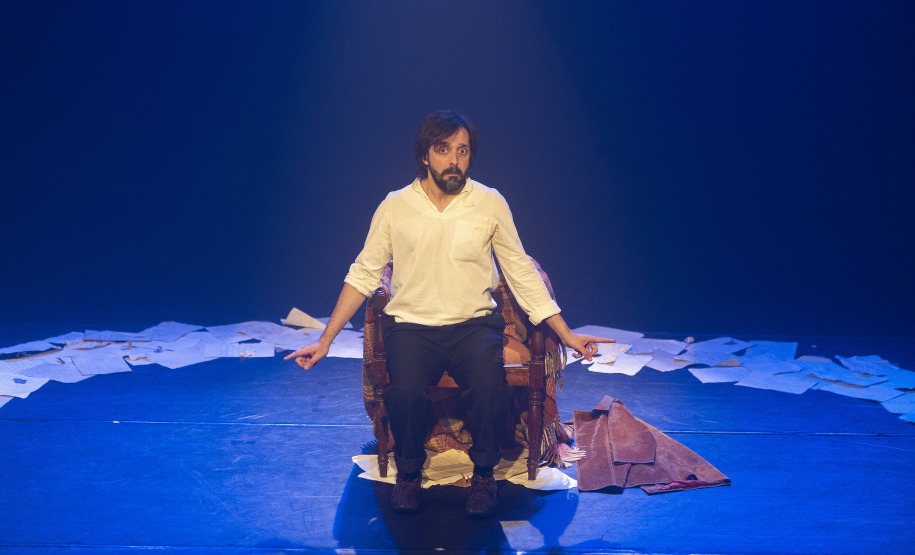 Sucesso de público, espetáculo ‘Diário de um Louco’ volta ao Mini-Guaíra em curtíssima temporada