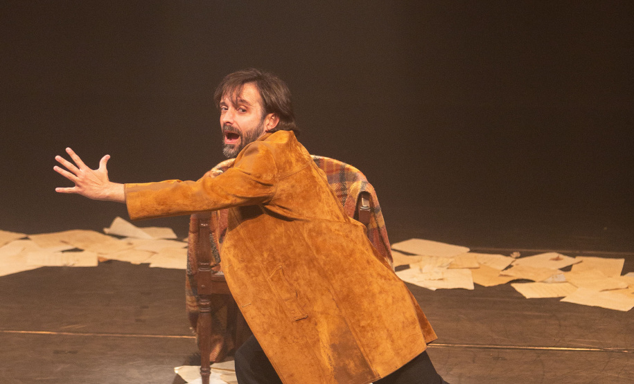 Sucesso de público, espetáculo ‘Diário de um Louco’ volta ao Mini-Guaíra em curtíssima temporada