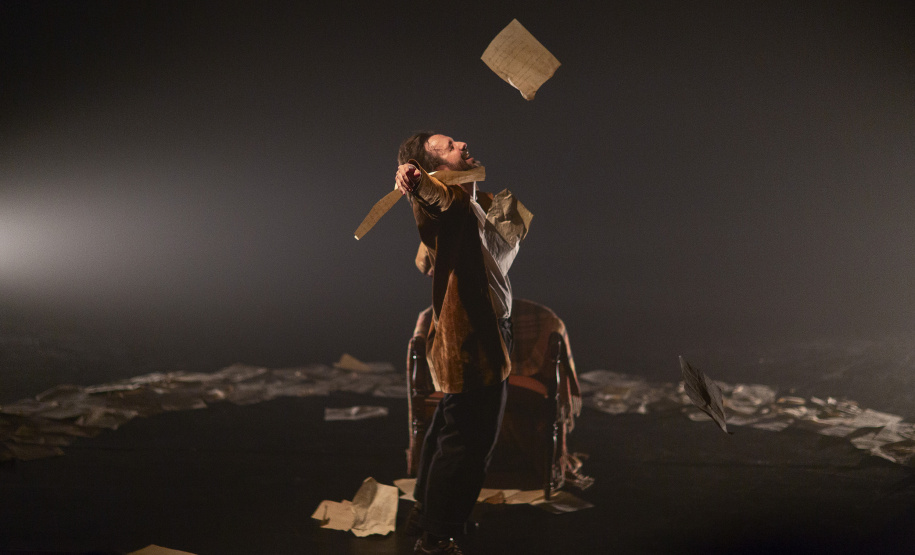 Sucesso de público, espetáculo ‘Diário de um Louco’ volta ao Mini-Guaíra em curtíssima temporada