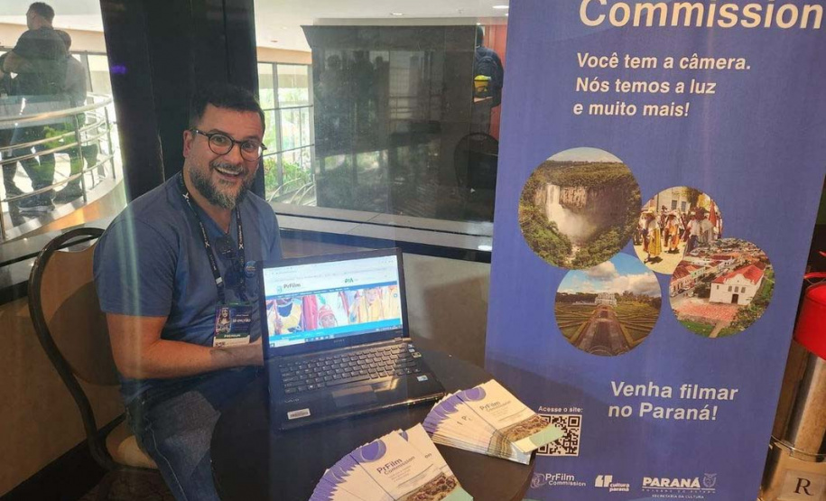 Com primeiros resultados, PrFilm Commission participa da Expocine 2023