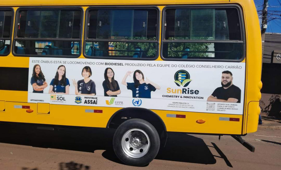 Alunos da rede estadual desenvolvem projeto que transforma óleo de cozinha em biocombustível