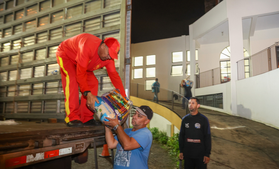Mais 580 cestas básicas chegam a União da Vitória; Estado reforça suporte em regiões mais críticas