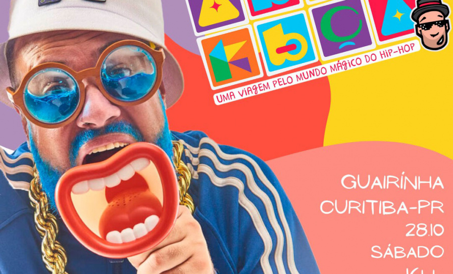 Espetáculo “Abrakbça” une hip-hop e universo lúdico para crianças no Guairinha