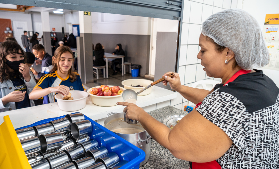 Alimentação Escolar: rede estadual é destaque com três refeições por dia e produtos da agricultura familiar