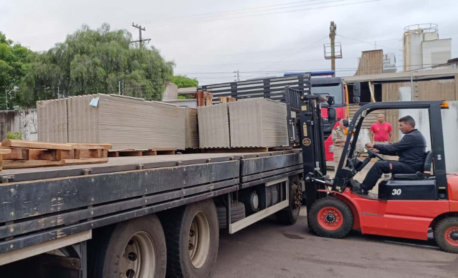 Entrega em São Jorge D'Oeste