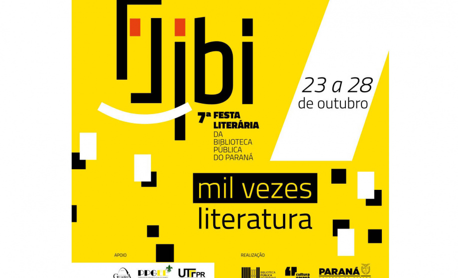 Biblioteca Pública do Paraná anuncia a programação da 7ª edição da Festa Literária (Flibi)