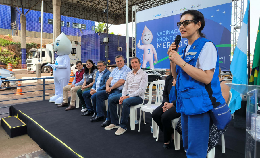 Projeto ''Fronteiras Saudáveis e Seguras do Mercosul'' promove ação de vacinação na Tríplice Fronteira de Foz do Iguaçu