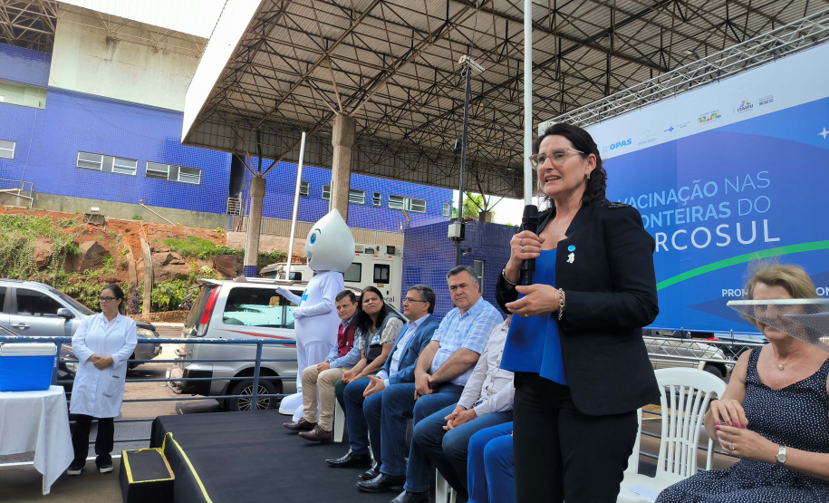 Projeto ''Fronteiras Saudáveis e Seguras do Mercosul'' promove ação de vacinação na Tríplice Fronteira de Foz do Iguaçu