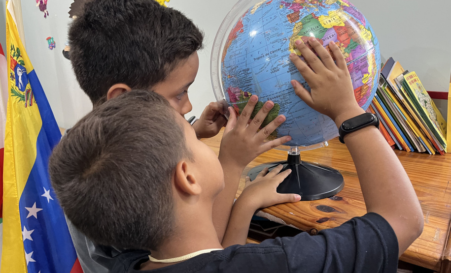 Com ONU-Habitat e Paraná, crianças propõem praças para inclusão de imigrantes em Foz do Iguaçu