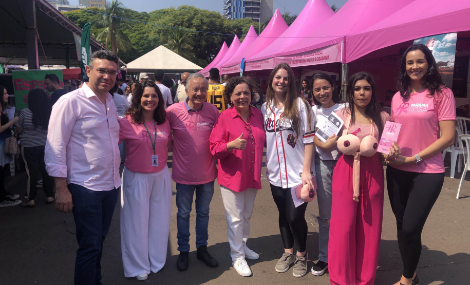 Com foco na saúde da mulher, Governo do Estado promove a 1ª etapa do Paraná Rosa em Ação