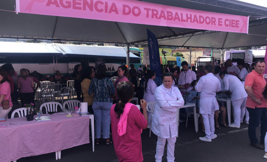 Com foco na saúde da mulher, Governo do Estado promove a 1ª etapa do Paraná Rosa em Ação