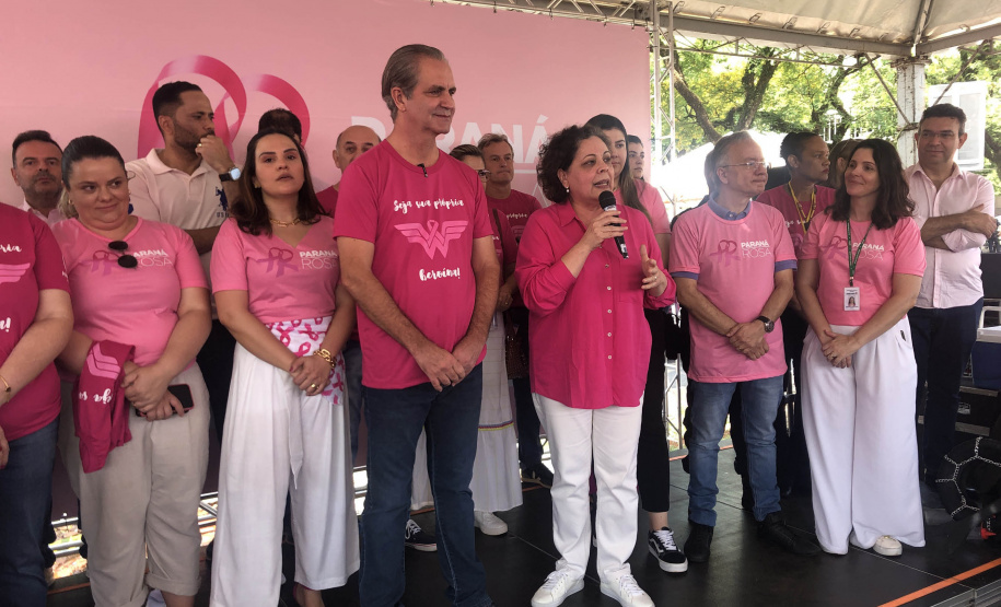 Com foco na saúde da mulher, Governo do Estado promove a 1ª etapa do Paraná Rosa em Ação