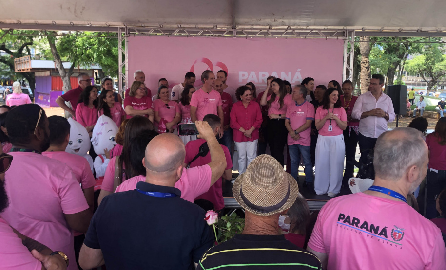 Com foco na saúde da mulher, Governo do Estado promove a 1ª etapa do Paraná Rosa em Ação