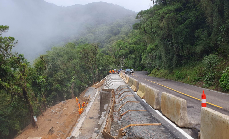 Estrada da Graciosa será liberada ao meio-dia, com bloqueios preventivos à noite