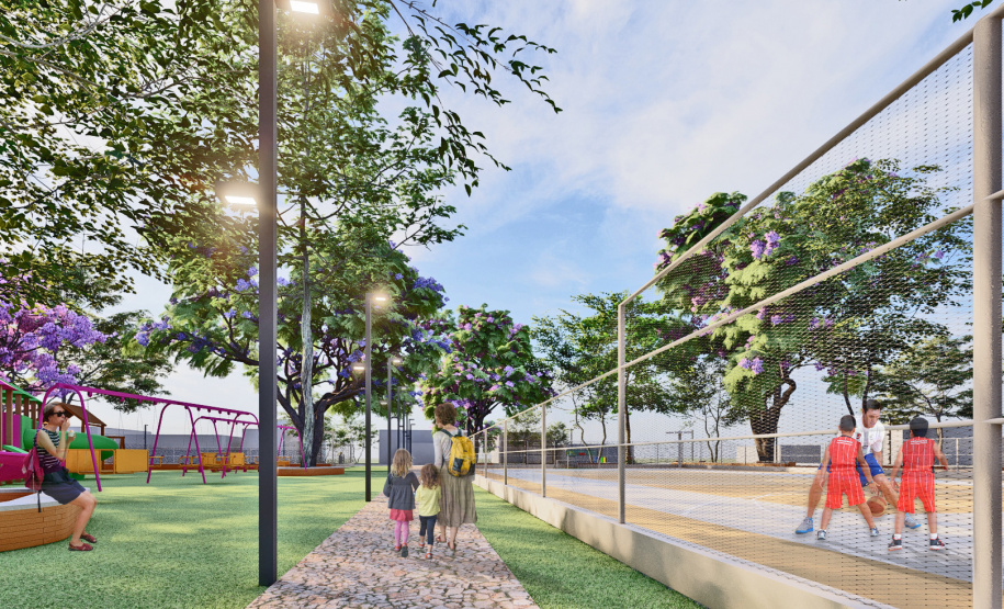 Com ONU-Habitat e Paraná, crianças propõem praças para inclusão de imigrantes em Foz do Iguaçu