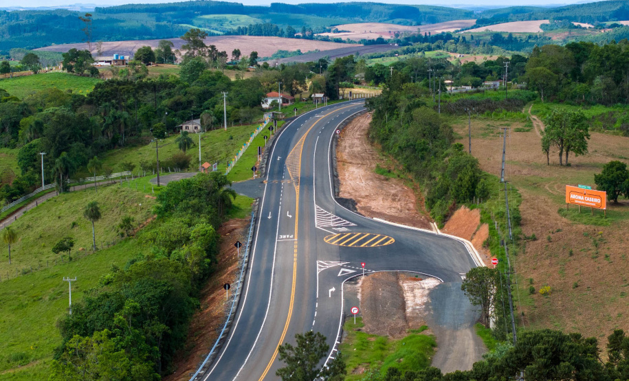 PR-160 Terceiras faixas entre Telêmaco Borba e Imbaú