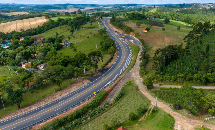 PR-160 Terceiras faixas entre Telêmaco Borba e Imbaú