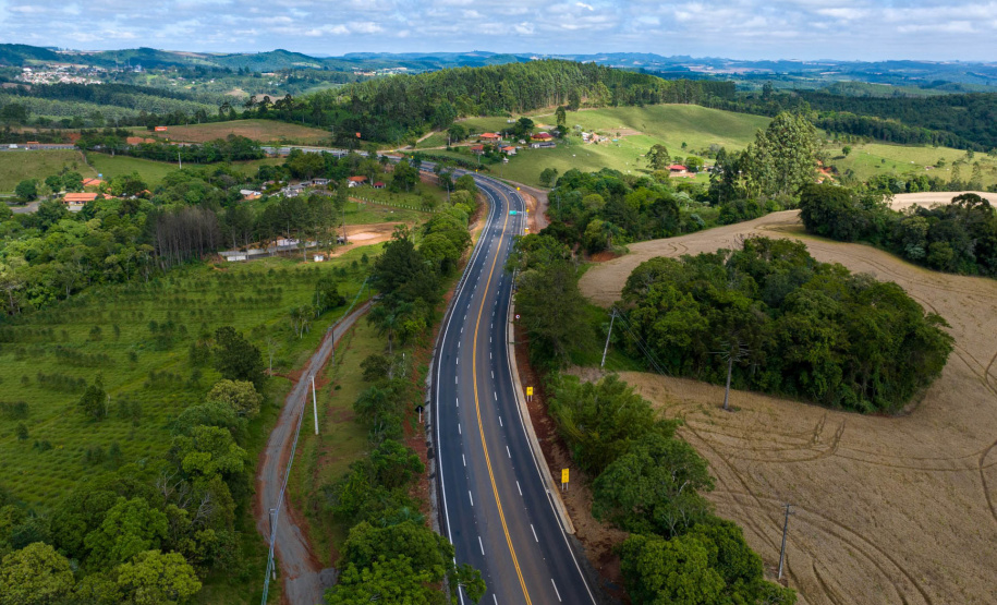 PR-160 Terceiras faixas entre Telêmaco Borba e Imbaú