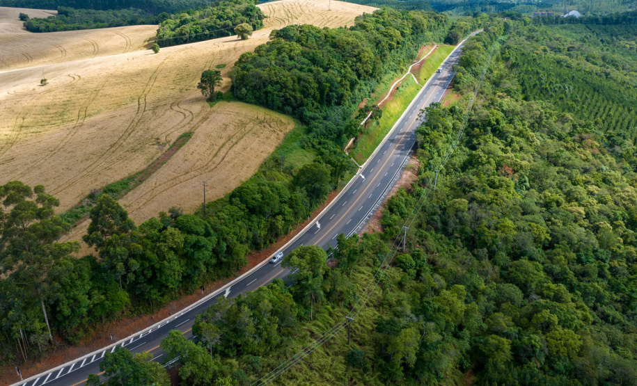 PR-160 Terceiras faixas entre Telêmaco Borba e Imbaú