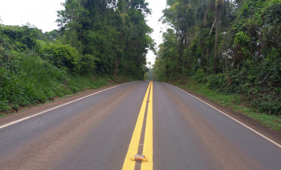 Rodovia de Dois Vizinhos recebe serviços de conservação