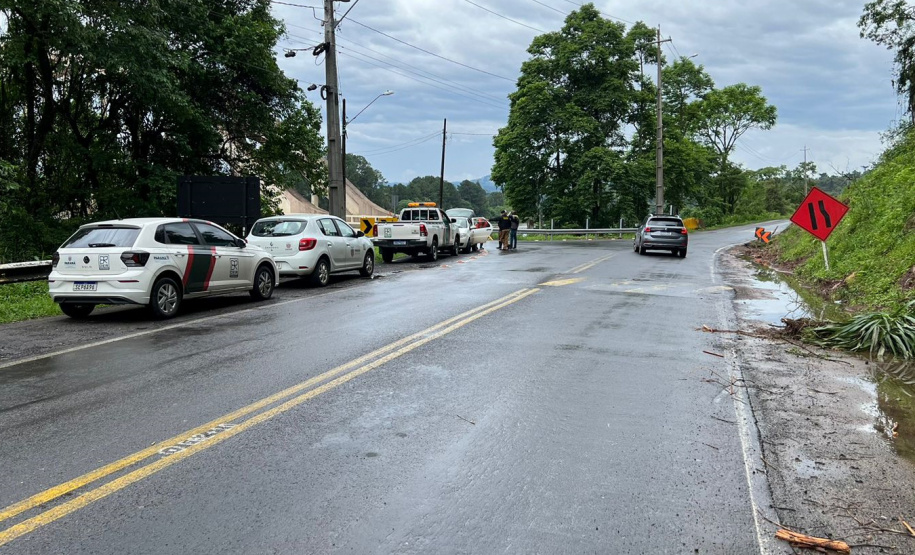 Bloqueio PRC-466 União da Vitória