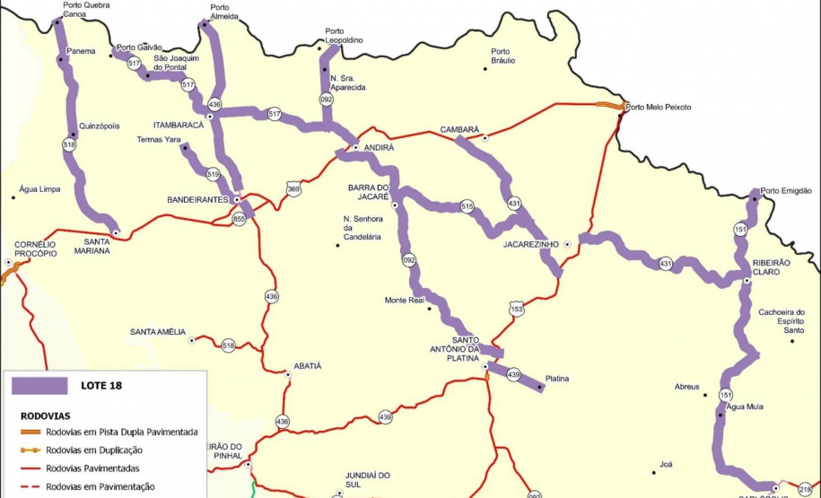 Conservação da faixa de domínio das rodovias estaduais prevê investimento de R$ 768,3 mi