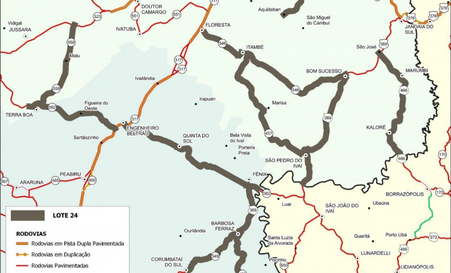 Conservação da faixa de domínio das rodovias estaduais prevê investimento de R$ 768,3 mi