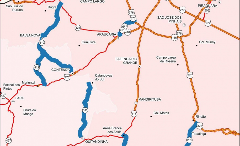 Conservação da faixa de domínio das rodovias estaduais prevê investimento de R$ 768,3 mi
