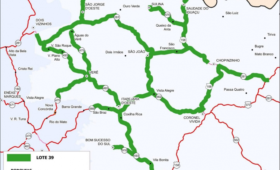 Conservação da faixa de domínio das rodovias estaduais prevê investimento de R$ 768,3 mi