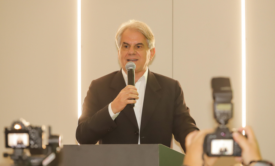 O governador Carlos Massa Ratinho Junior exaltou novamente a importância das cooperativas para a economia do Paraná durante a inauguração da nova sede administrativa do Sicredi em Palotina