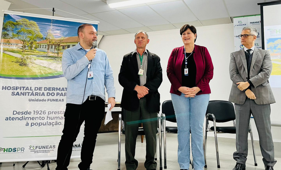 Hospital de Dermatologia Sanitária do Paraná promove encontro entre profissionais para debater tratamento de feridas