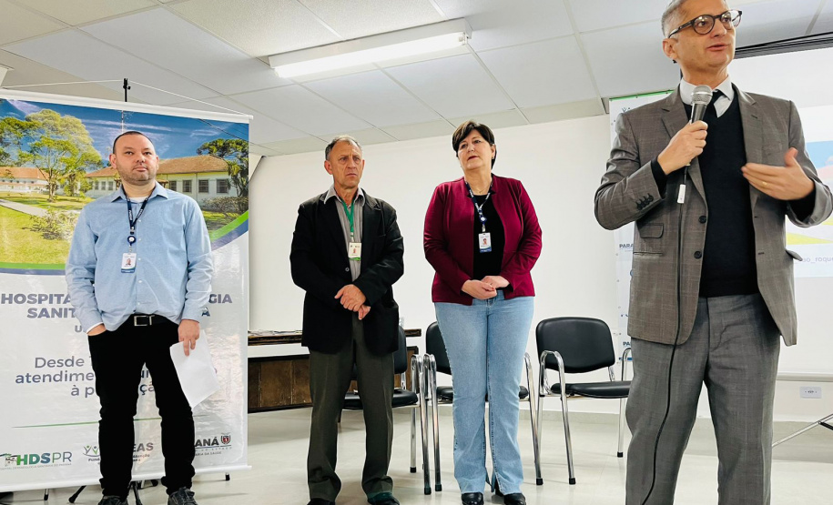 Hospital de Dermatologia Sanitária do Paraná promove encontro entre profissionais para debater tratamento de feridas