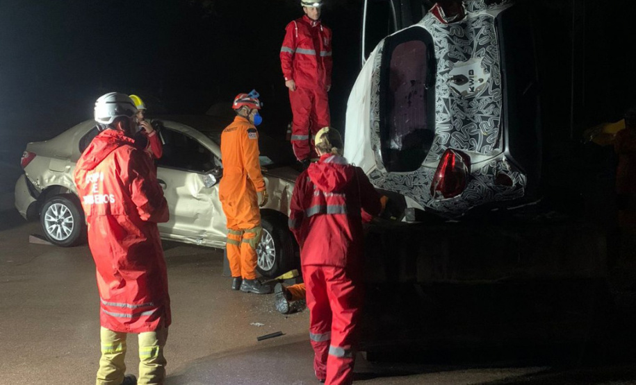 CBMPR apresenta técnicas de salvamento veicular a bombeiros do Maranhão