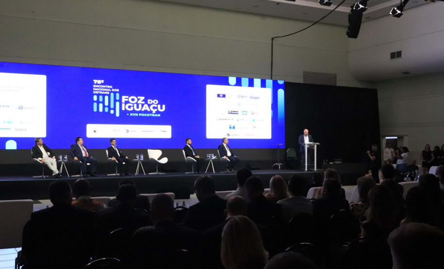 Encontro Nacional dos Detrans, em Foz do Iguaçu.